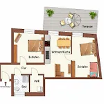 Apartmán Auf Der Insel Am Cafe Jacob *