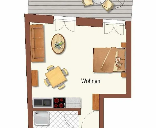 Lägenhet Auf Der Insel Am Cafe Jacob